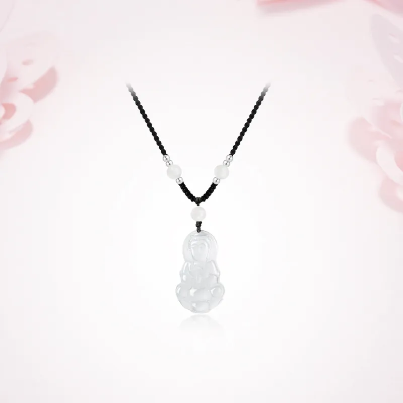 Ancient Jewelry Chalcedony Necklaces Unisex-2