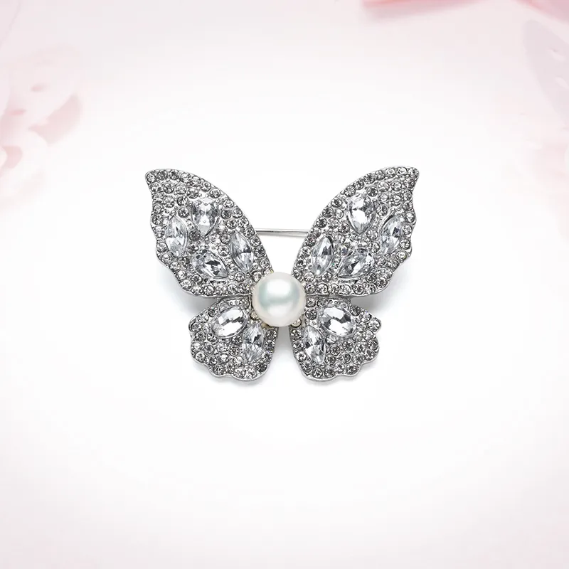 Ancient Jewelry Pearl Brooches Women's-2