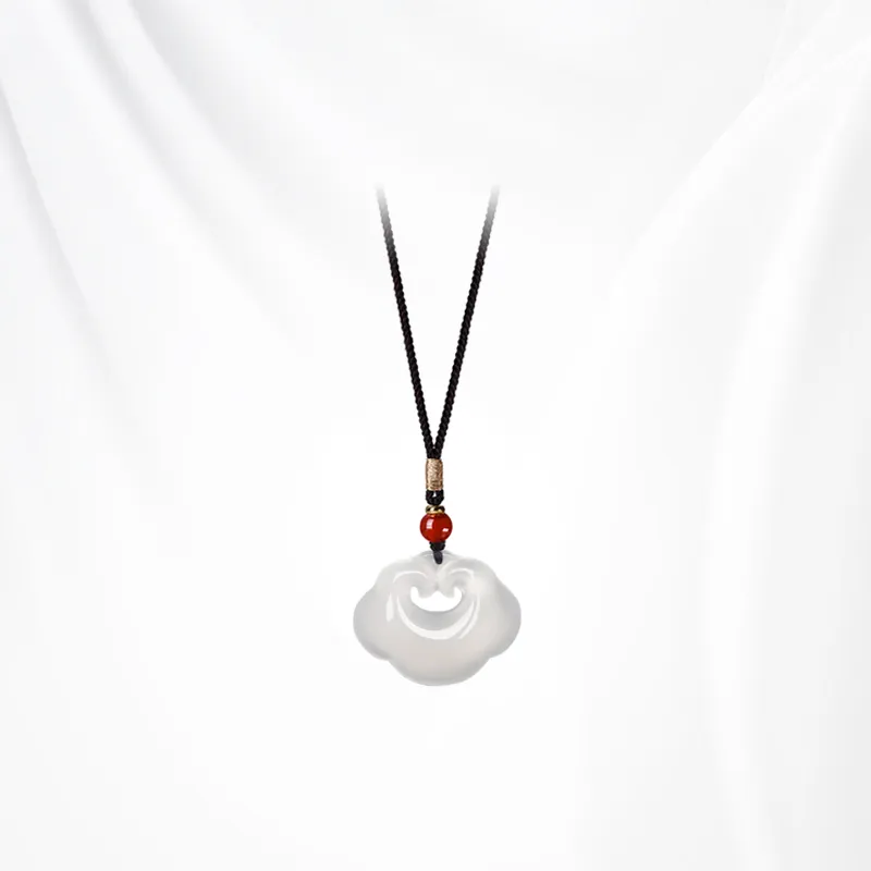 Ancient Jewelry Chalcedony Jade Necklaces Women's-1