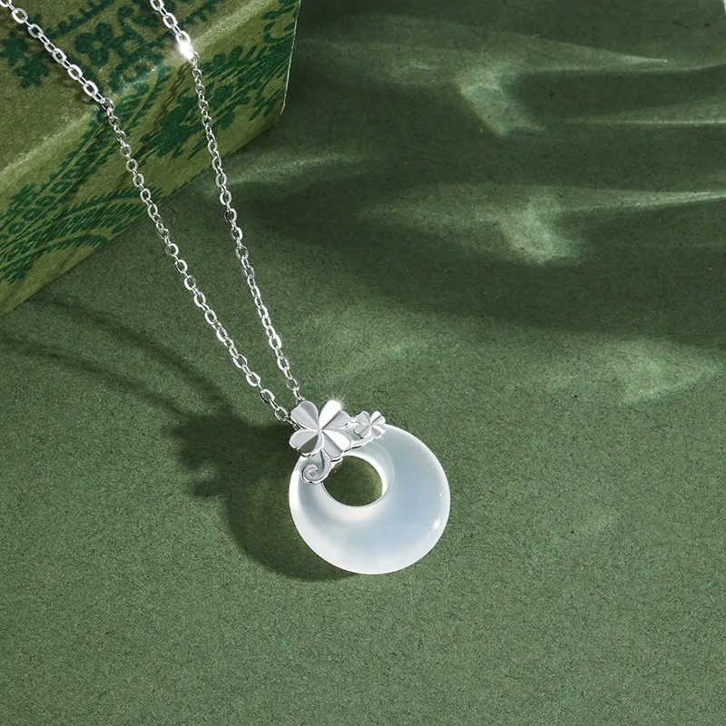 Ancient Jewelry Chalcedony Necklaces Women's-1