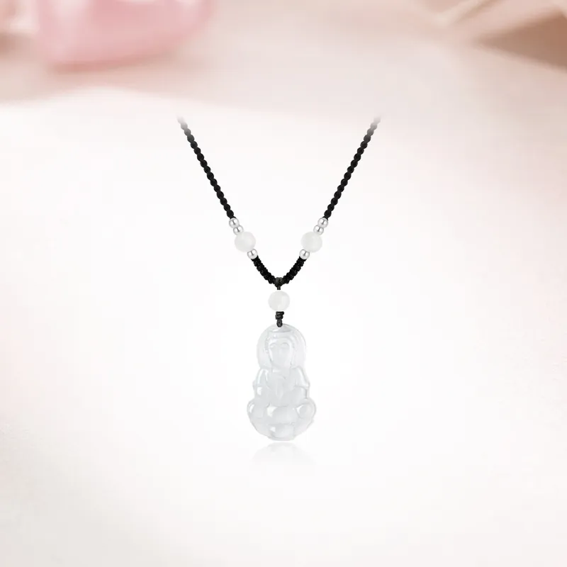 Ancient Jewelry Chalcedony Necklaces Unisex-1