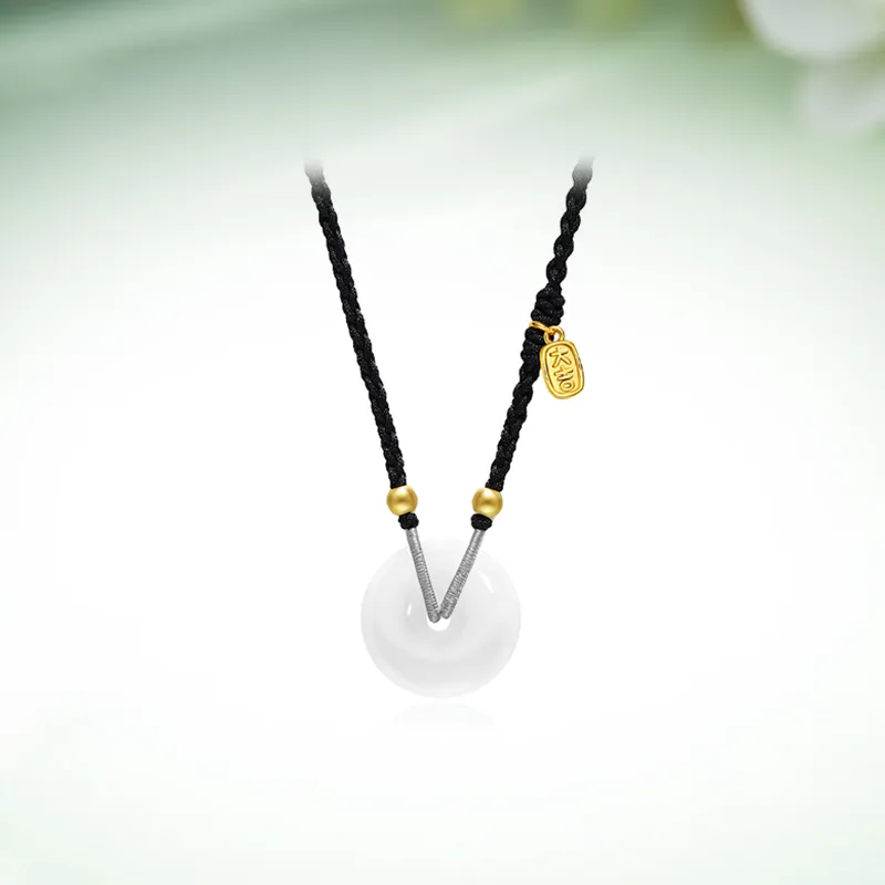 Ancient Jewelry Chalcedony Necklaces Unisex-2
