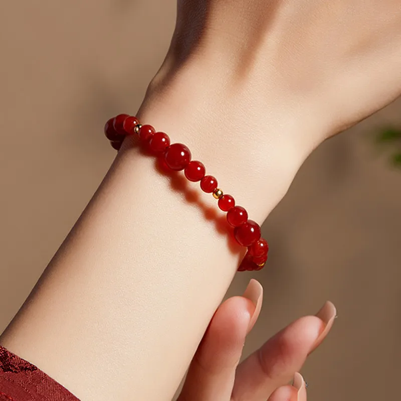 Ancient Jewelry Agate Jade Bracelets Women's-1