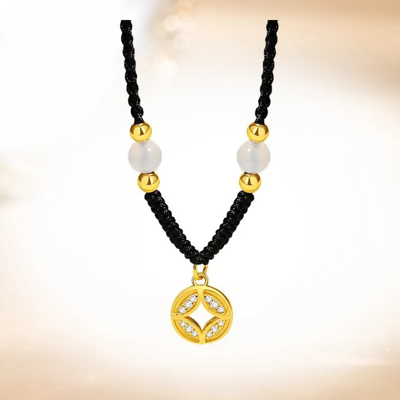 Ancient Jewelry S925 Silver Necklaces Unisex-1