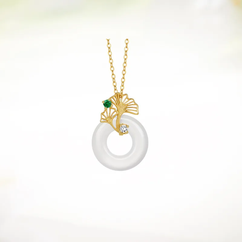 Ancient Jewelry Chalcedony Necklaces Women's-4