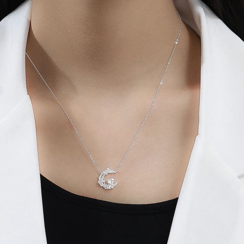 Ancient Jewelry S999 Fine Silver Necklaces Women's-1