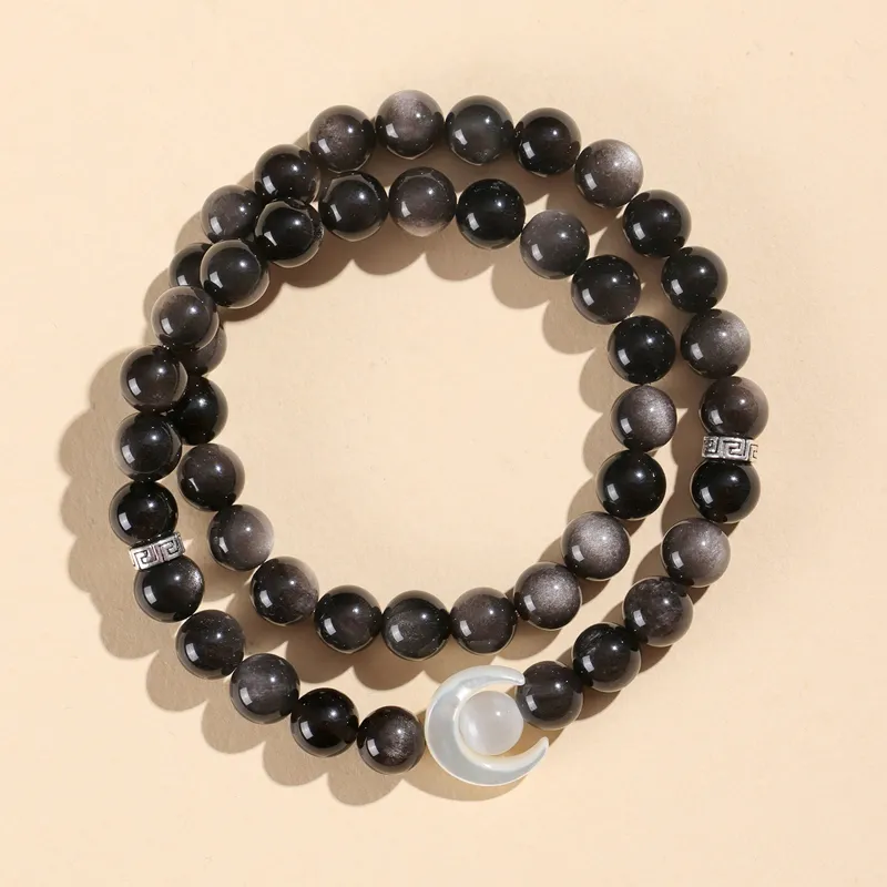 Ancient Jewelry Glass Cat Eye Bracelets Unisex-2