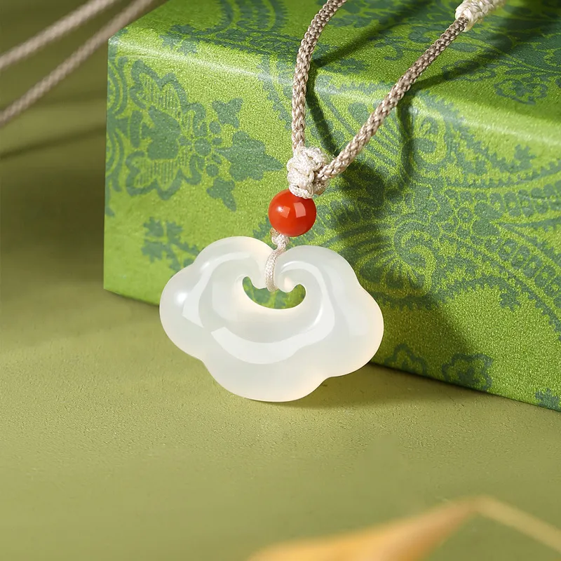 Ancient Jewelry Chalcedony Necklaces Women's-2