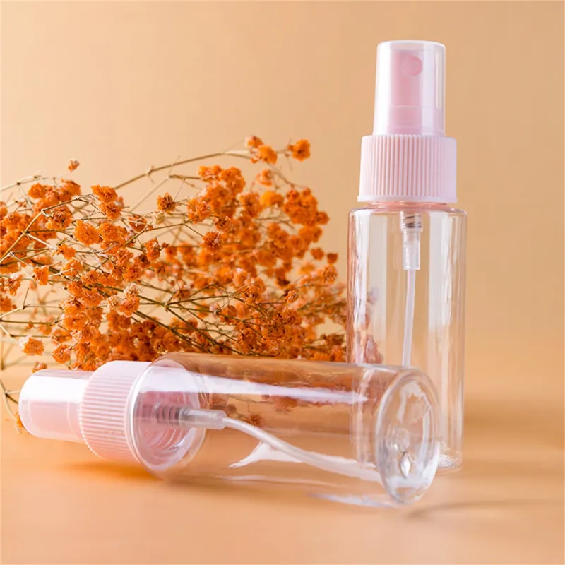 JIAOXUEFEI Travel Portable Push Button Spray Toner Cosmetics Empty Bottle-2