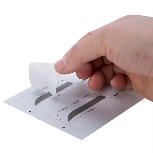 JINGLINGLONG [24 Sheets] Eyebrow Stickers Beginner's Lazy Eyebrow Shaping Tool For Perfect Shape