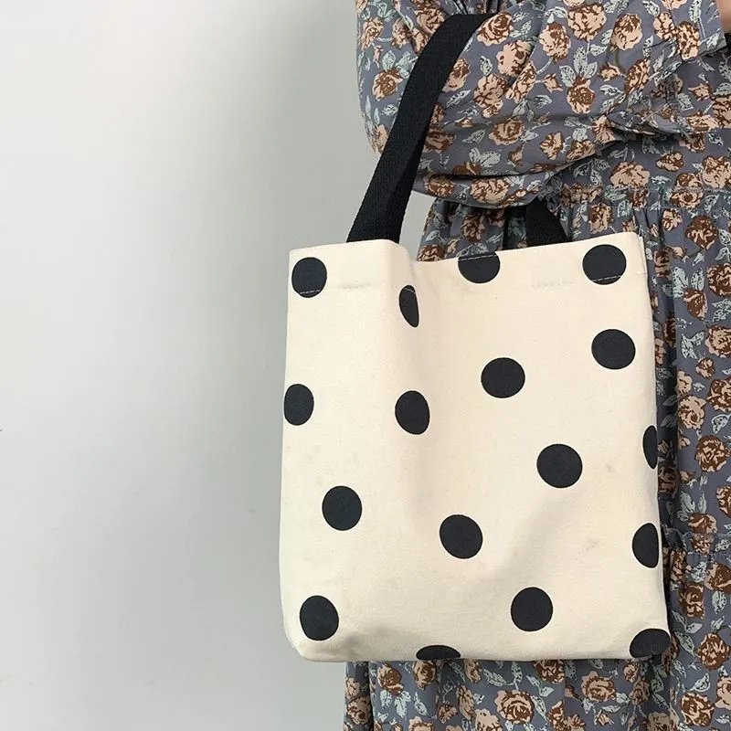 JINGLINGLONG Lunch Box Bag+Shopping Bag+Pocket+Meal Delivery Bag+Outing Lunch Bag+Office Worker Canvas Portable-4