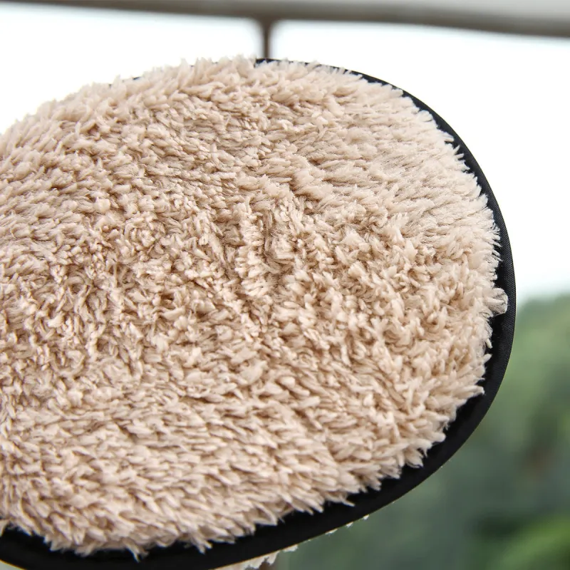 JIAOXUEFEI Easy-Use Soft Large Size Facial Cleansing Makeup Removal Cotton Pads For Wet Use Cleanser Foam-4