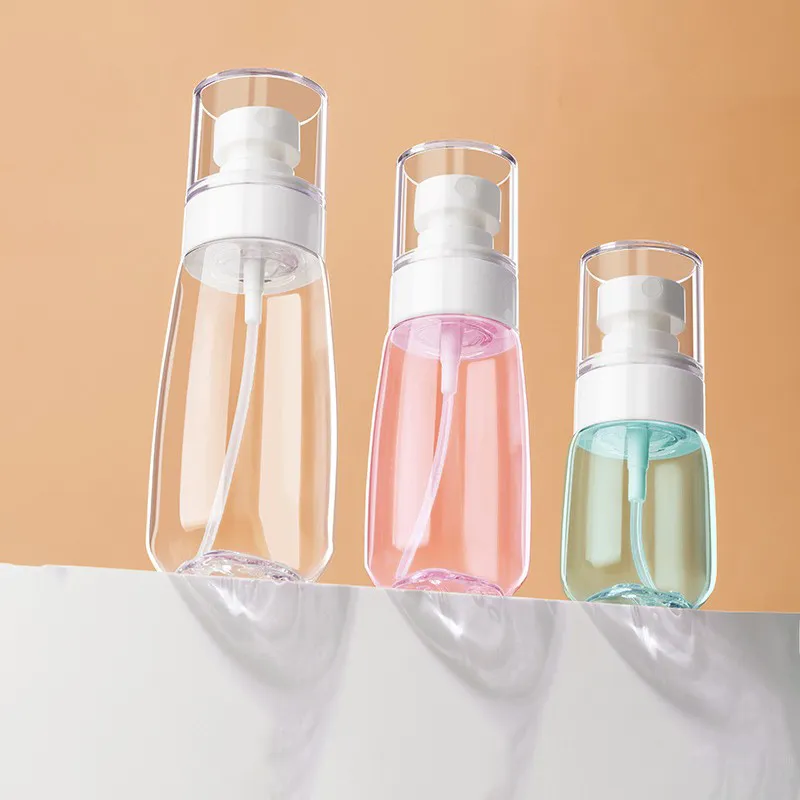 JIAOXUEFEI 2 Pack 30ml Fine Mist Spray Bottle Perfume Spray Bottle Press Bottle Empty Travel Makeup Bottle-5