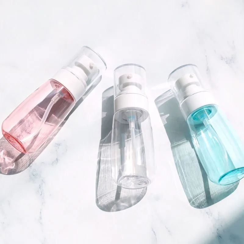 JIAOXUEFEI 100ML Travel Portable Empty Bottle Lotion Foundation And Toner Sample Compress-6