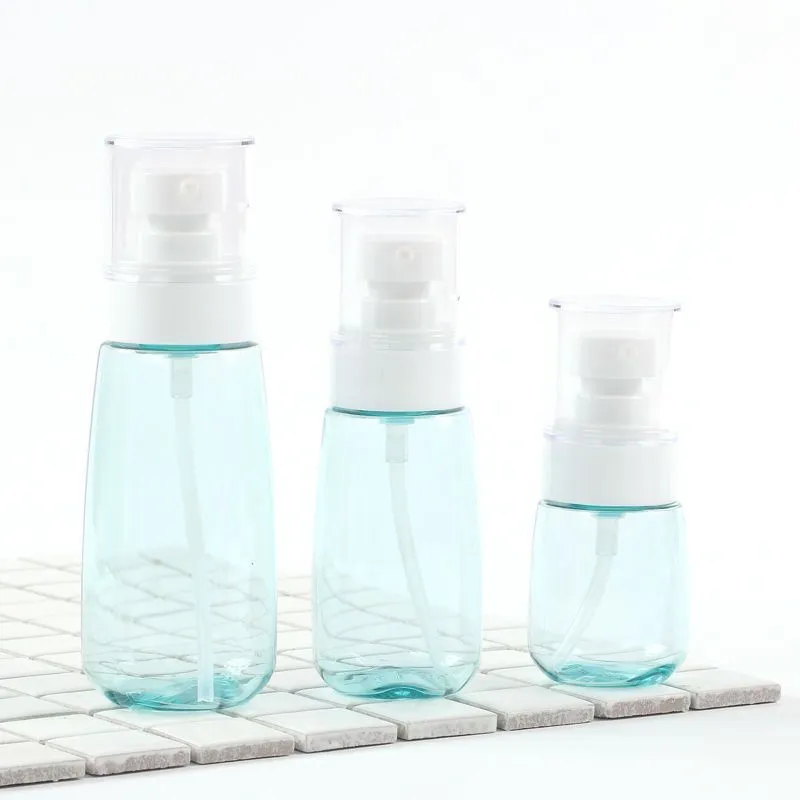 JIAOXUEFEI 30ML Travel Portable Empty Bottle Lotion Foundation And Toner Sample Compress-8