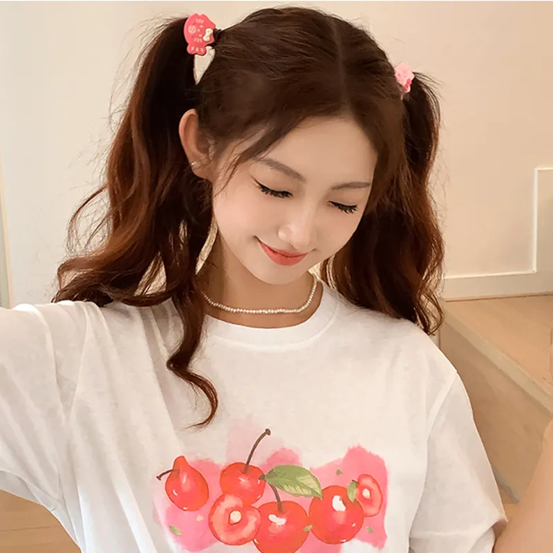 JIAOXUEFEI Cat Acrylic Accessory Hair Clip Hair Accessory Side Clip Forehead Style-2