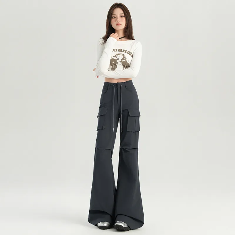 TIMSVOL Cargo Pants Women's Iron Gray-1