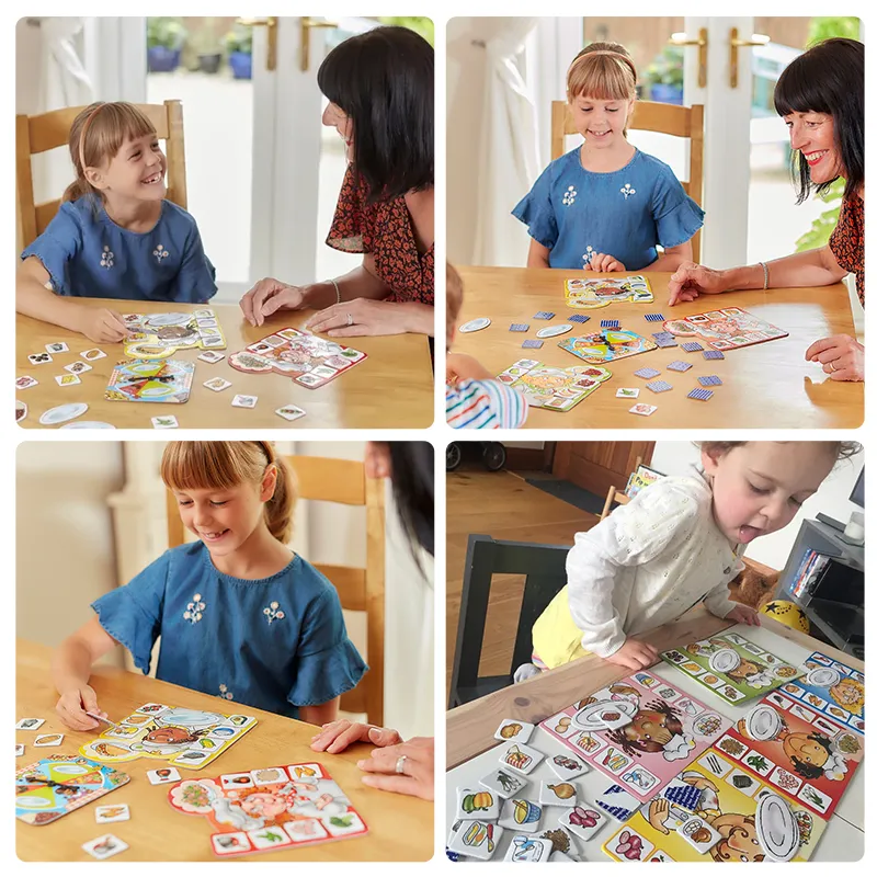 KUAIMANHU OrchardToys Crazy Chef Brain Boosting Board Game Toy-5