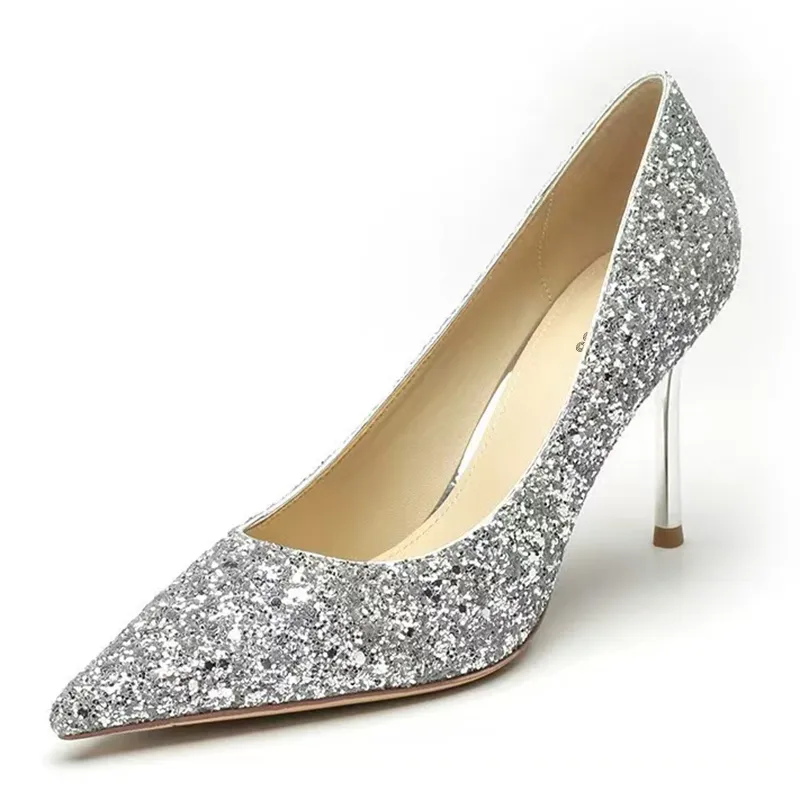 CVOJOO Slim Heel High Heels Women's-2