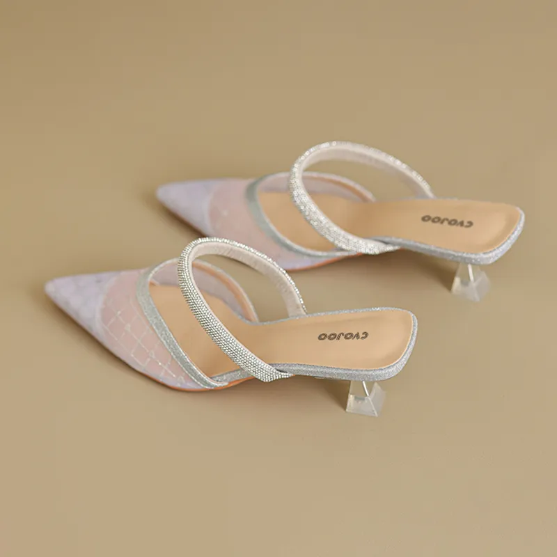CVOJOO Closed Toe Slippers Women's-7