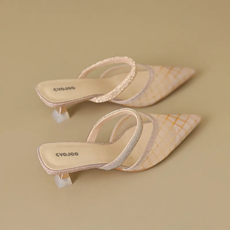 CVOJOO Closed Toe Slippers Women's-2