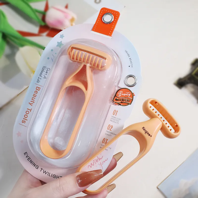 KEQI Skin-Friendly Shaver Micro-Range Protective Blade Beginner's Armpit Hair Trimmer For Learners-2