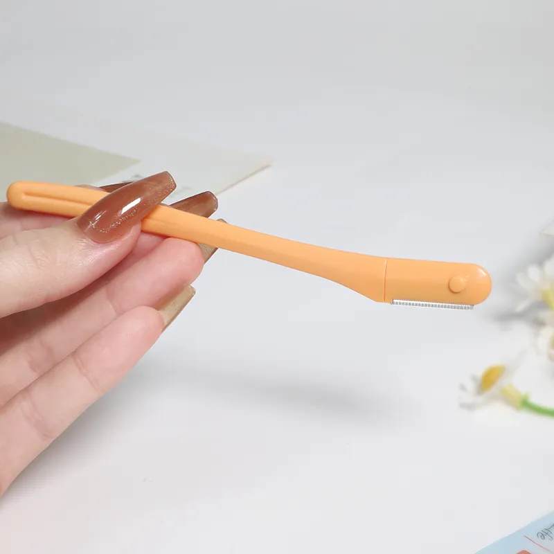 KEQI Compact Micro Eyebrow Razor Imported Blade Safety Type 2 Pcs Pack-5