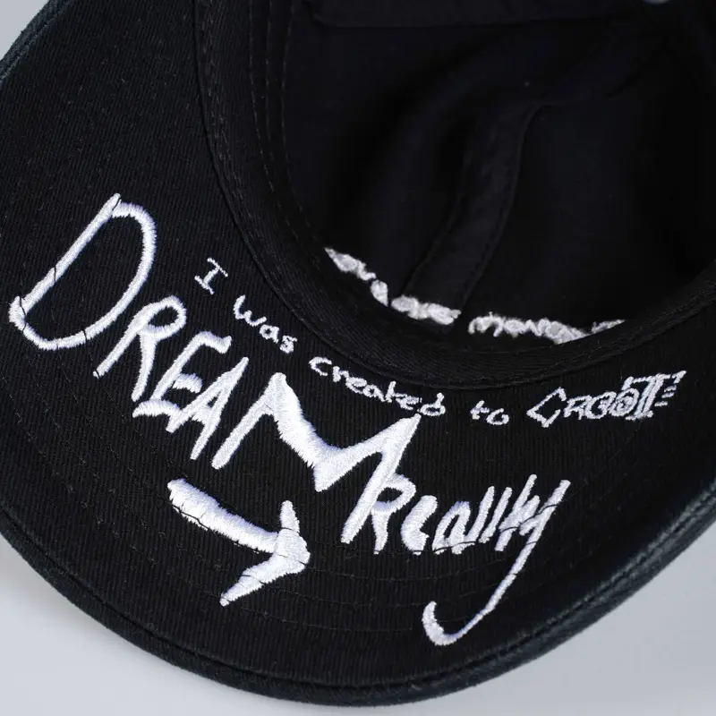 Rolling Stone Cotton Baseball Caps Unisex Black-3