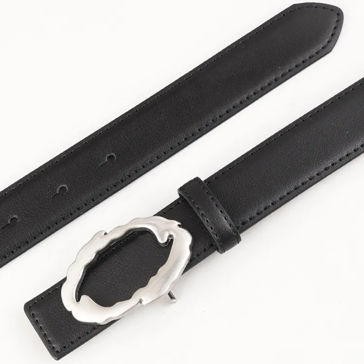 ROBINHOOD Cow Leather Belts Women's Width 3CM-2