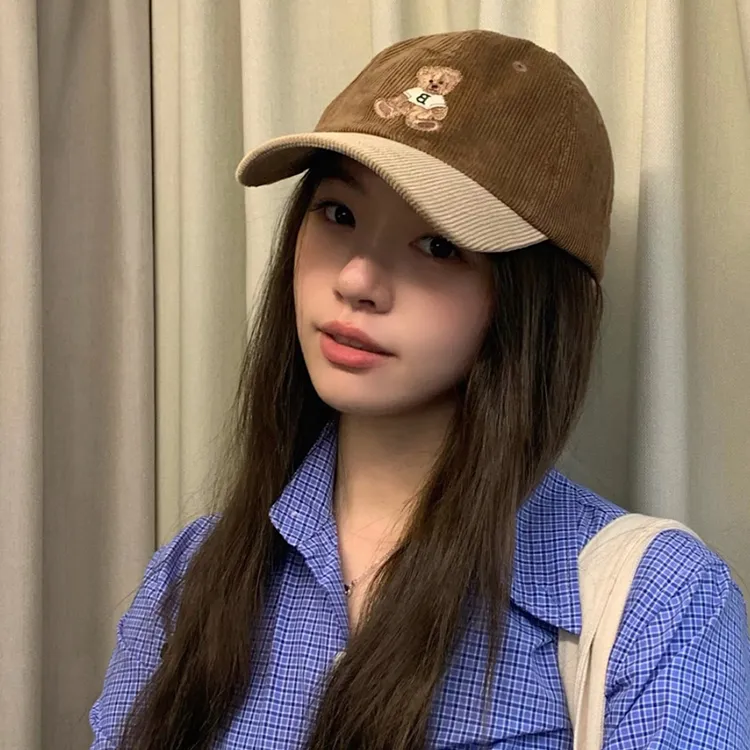 ROBINHOOD Corduroy Baseball Caps Unisex-17