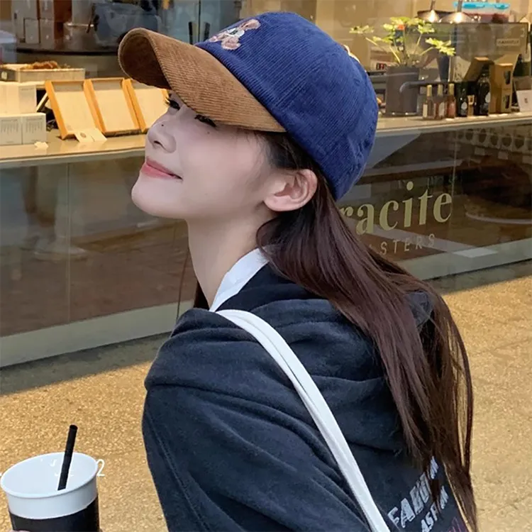 ROBINHOOD Corduroy Baseball Caps Unisex-5