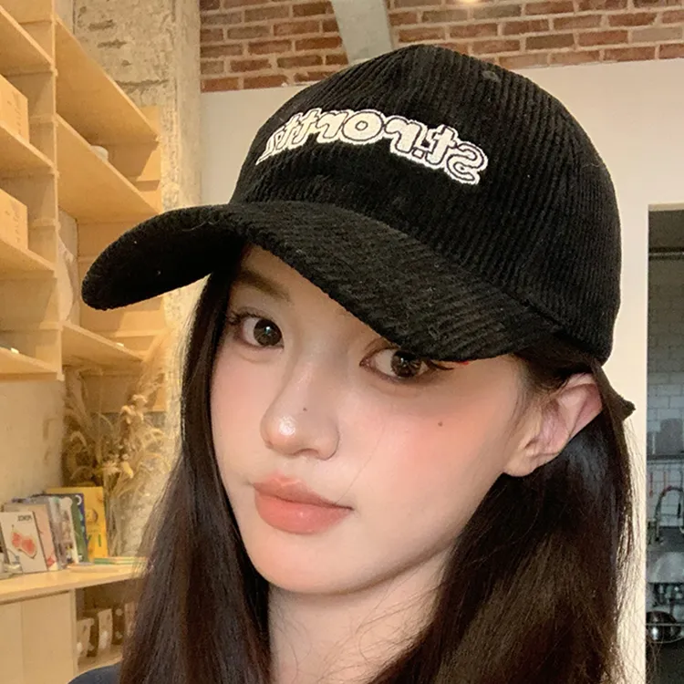 ROBINHOOD Corduroy Baseball Caps Unisex-2