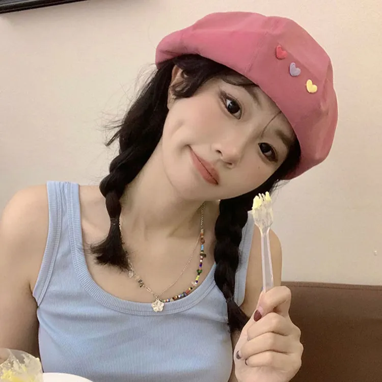 ROBINHOOD Cotton Berets Women's-9