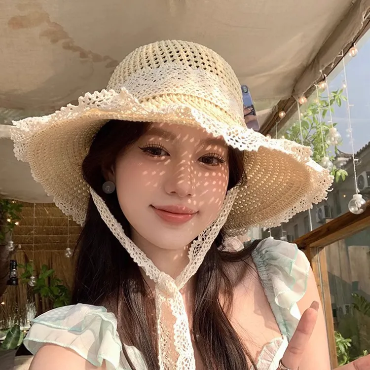 ROBINHOOD Polyester Sun Protection Hats Women's-8