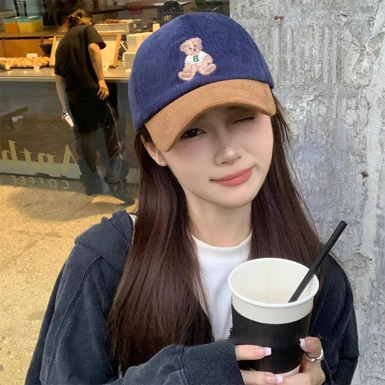 ROBINHOOD Corduroy Baseball Caps Unisex-3