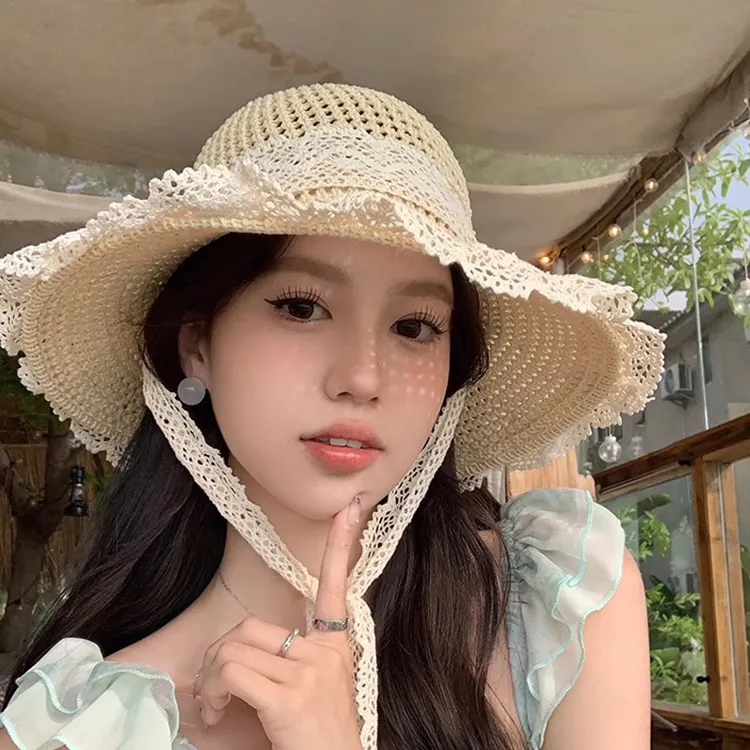 ROBINHOOD Polyester Sun Protection Hats Women's-12