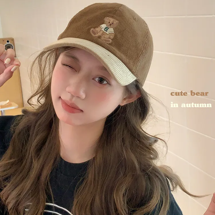 ROBINHOOD Corduroy Baseball Caps Unisex-13