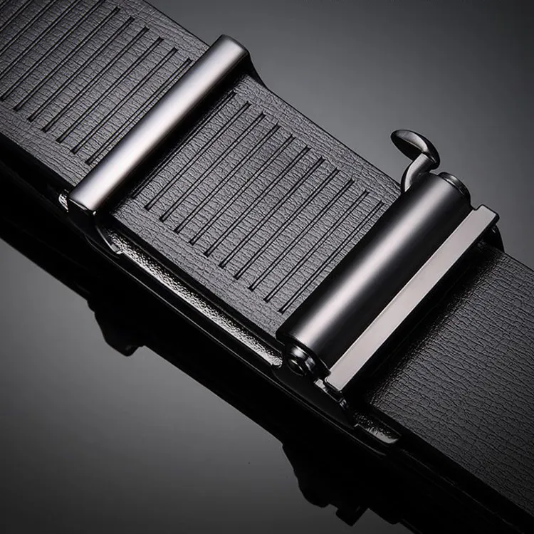 ROBINHOOD Cow Leather Belts Men's 3.5cm-2
