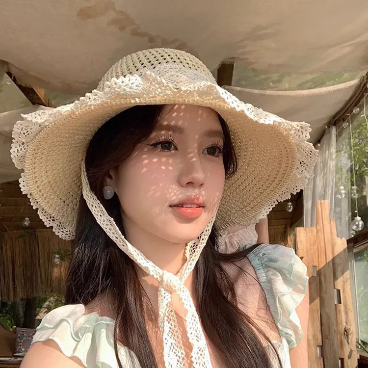 ROBINHOOD Polyester Sun Protection Hats Women's-9