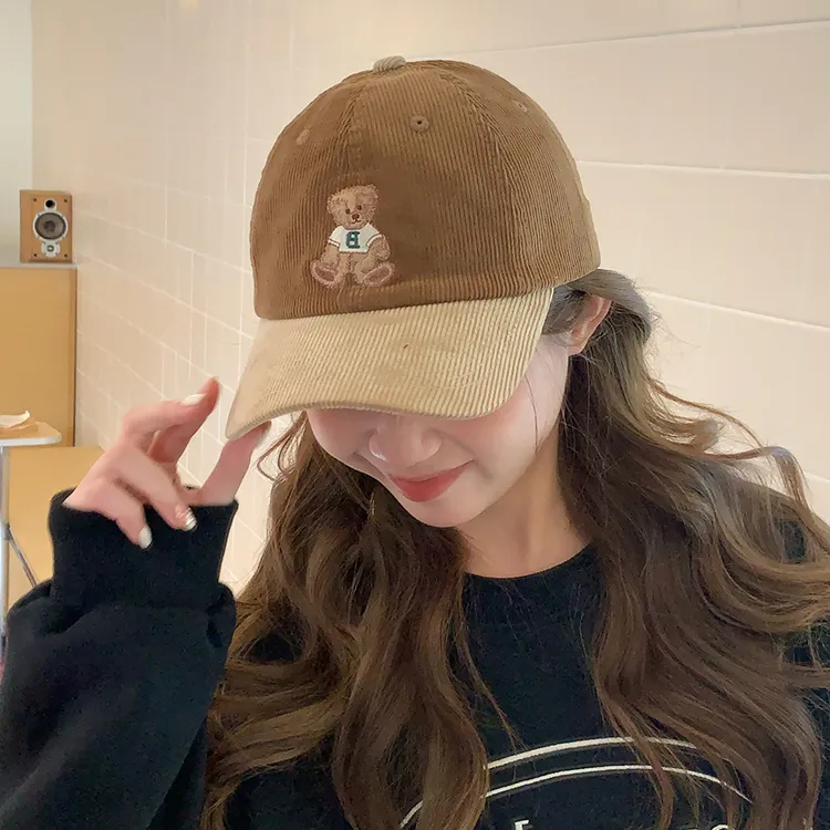 ROBINHOOD Corduroy Baseball Caps Unisex-14