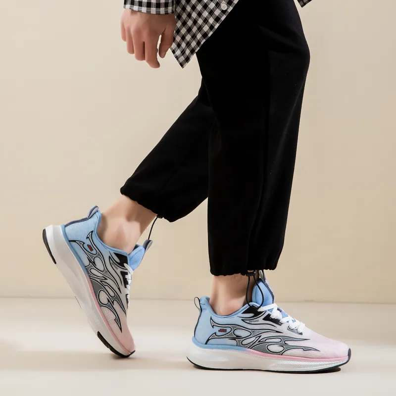 JEANSWEST Slip Resistant, Breathable, Rebound, Lightweight Low Top Running Shoes Unisex-32
