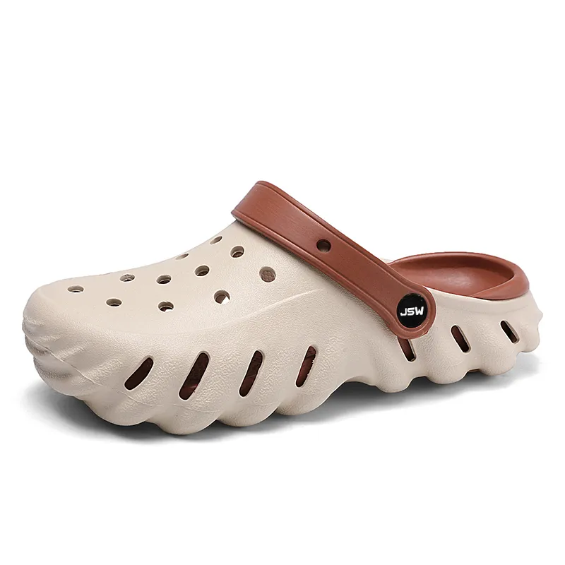 JEANSWEST Classic Patchwork Design Clogs Unisex-13