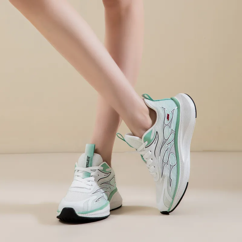 JEANSWEST Slip Resistant, Breathable, Rebound, Lightweight Low Top Running Shoes Unisex-12