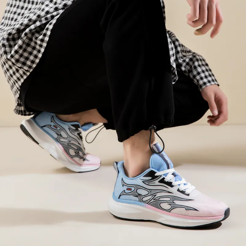 JEANSWEST Slip Resistant, Breathable, Rebound, Lightweight Low Top Running Shoes Unisex-33