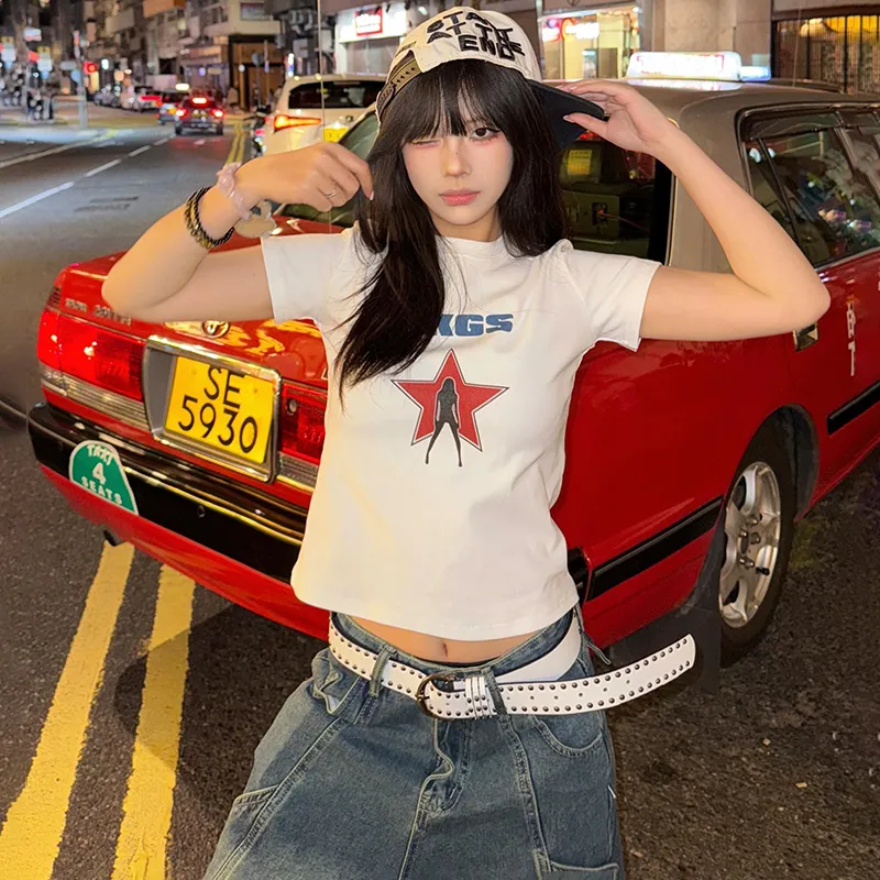 SYEEE WITH U T Shirt Women's White-4