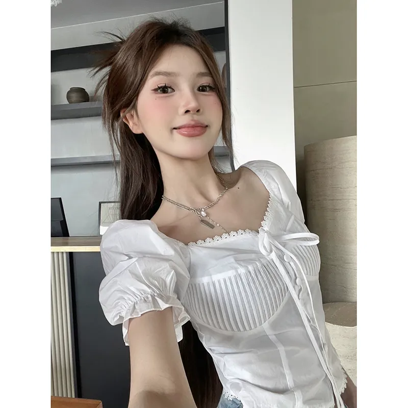 SYEEE WITH U T Shirts Women's White-5