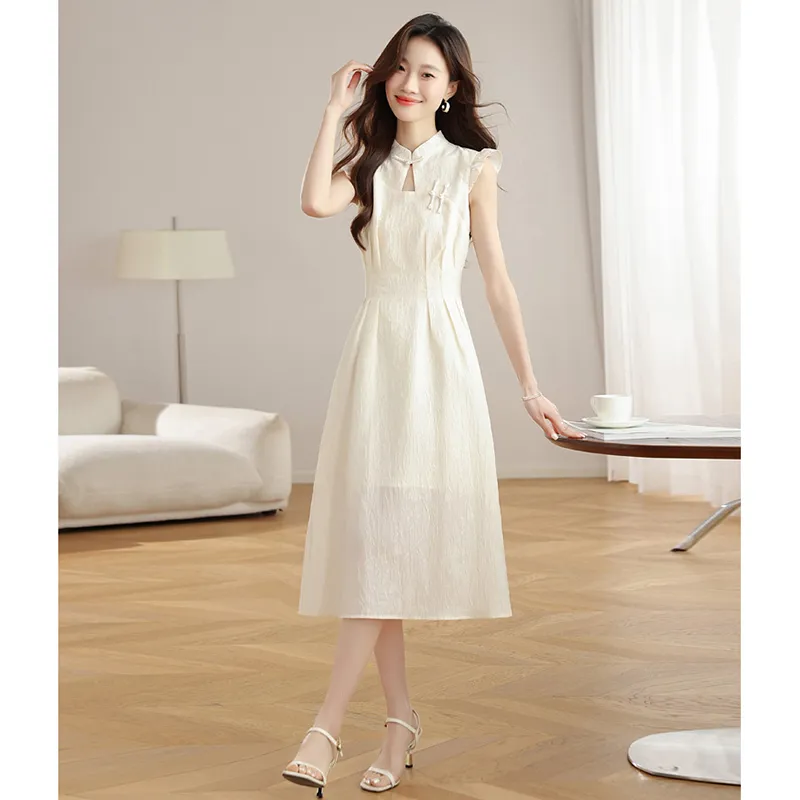 SYEEE WITH U Short Sleeved Dress Women's-11