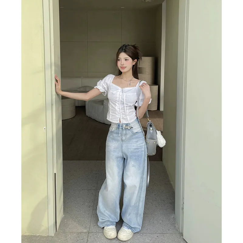 SYEEE WITH U T Shirts Women's White-6