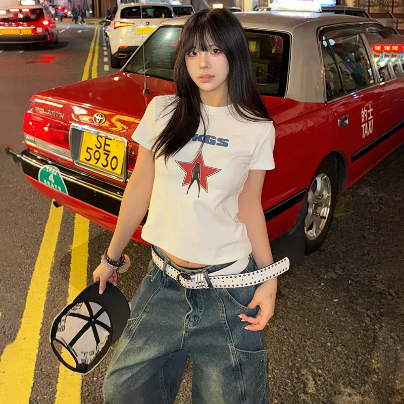 SYEEE WITH U T Shirt Women's White-2