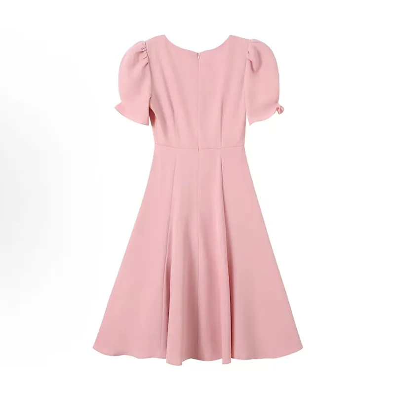 SYEEE WITH U Short Sleeved Dresses Women's-1